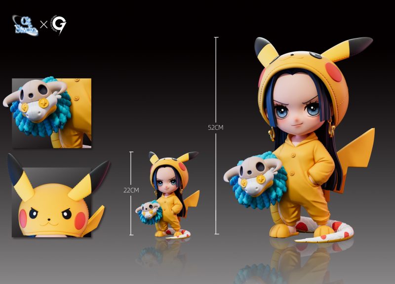 【In Stock】Super Guai Studio - One Piece Pikachu Boa Hancock
