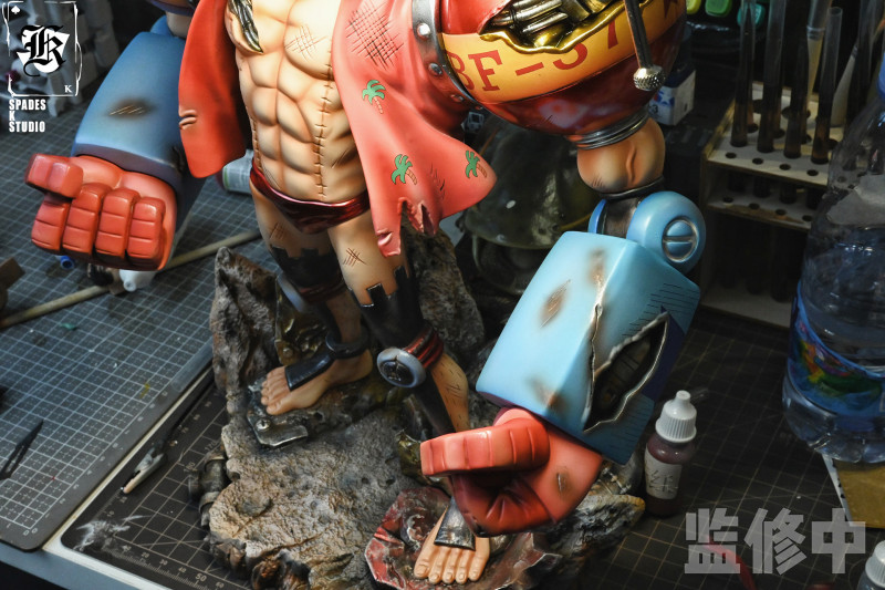 【Pre order】SPK Studio - One Piece battle damage Franky