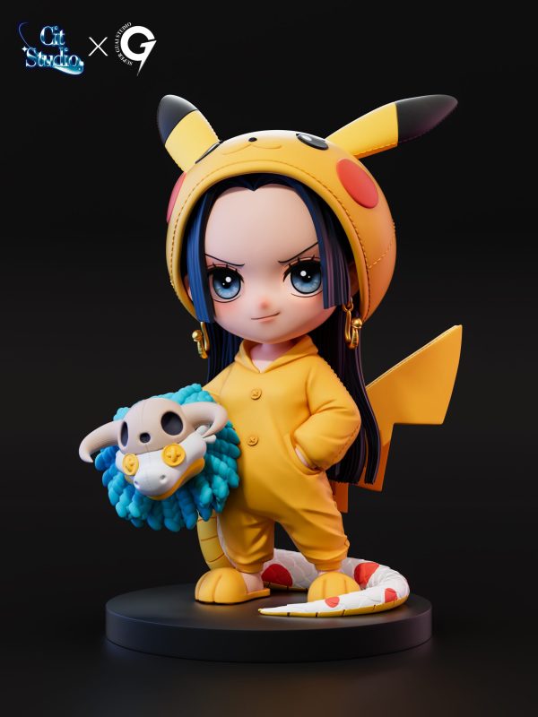 【In Stock】Super Guai Studio - One Piece Pikachu Boa Hancock